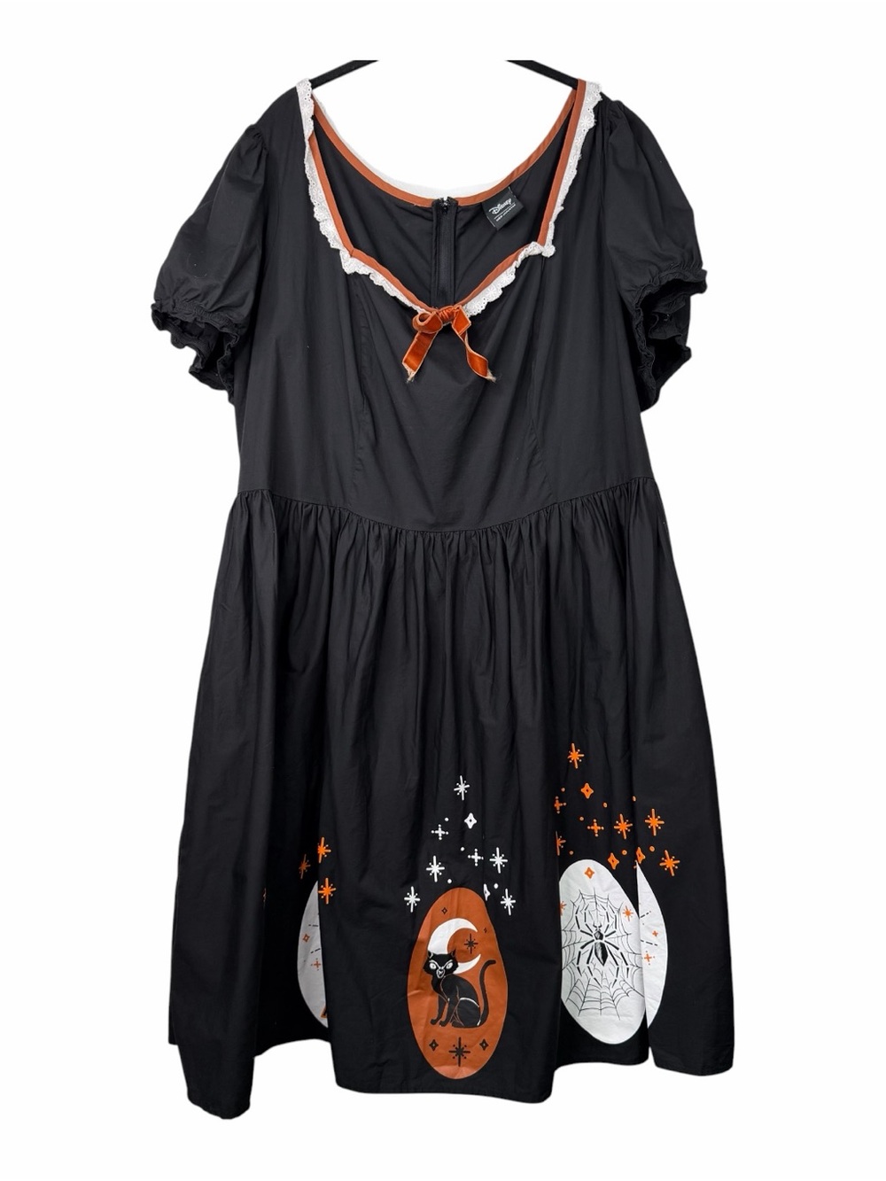 Her Universe Disney Hocus Pocus Retro Icons Black Fit Flare Dress Plus Size 4